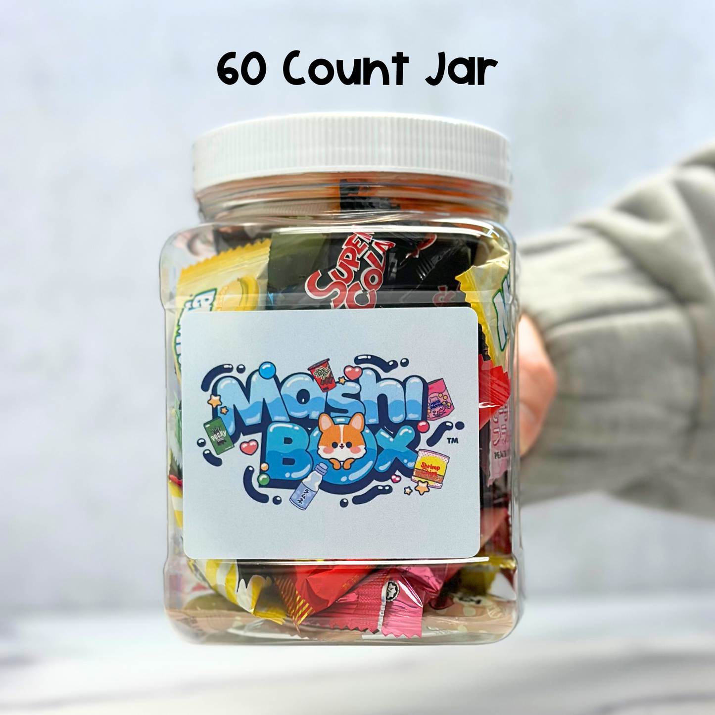 Asian Variety Candy Mix - 60 Count Jar