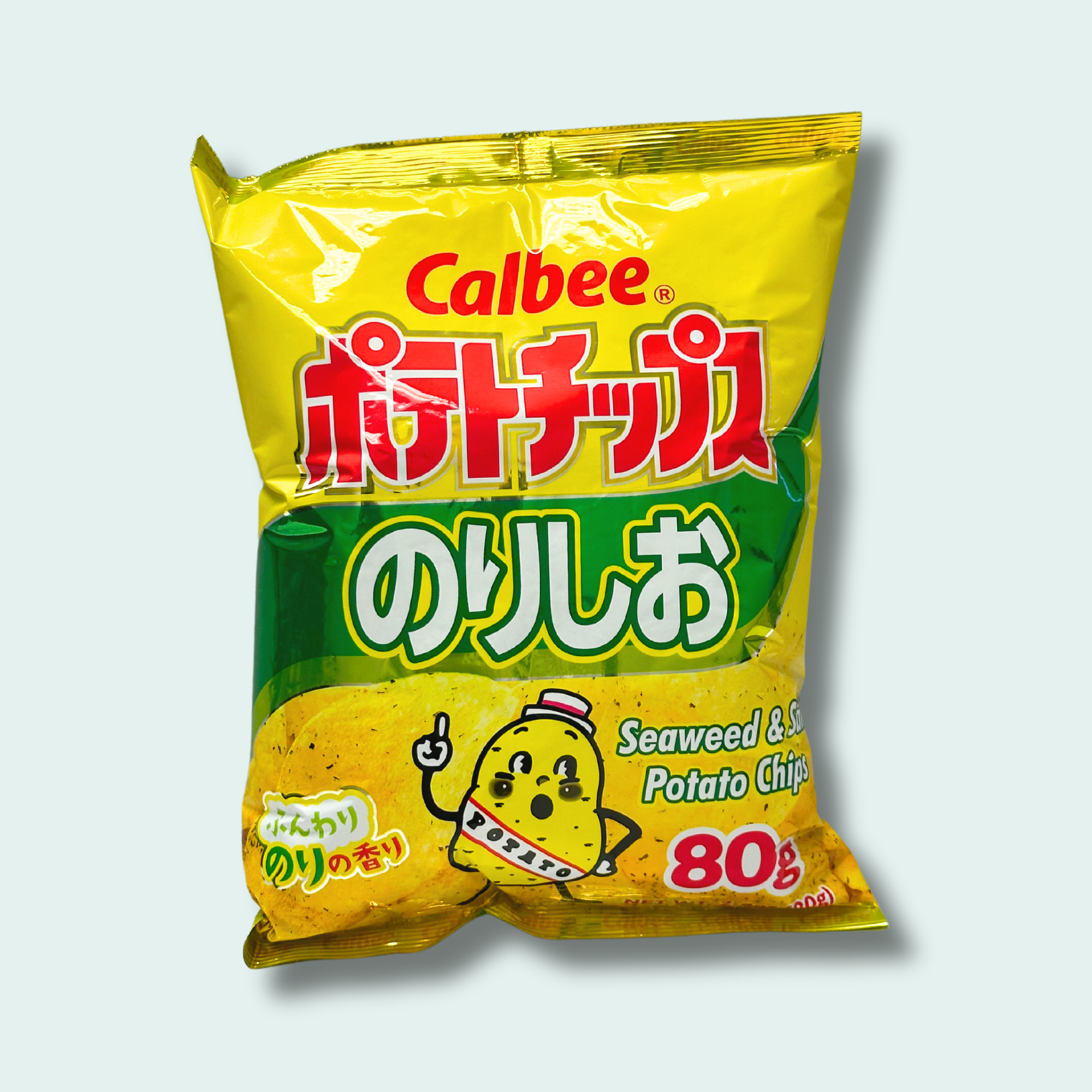 Calbee Seaweed & Salt Potato Chips