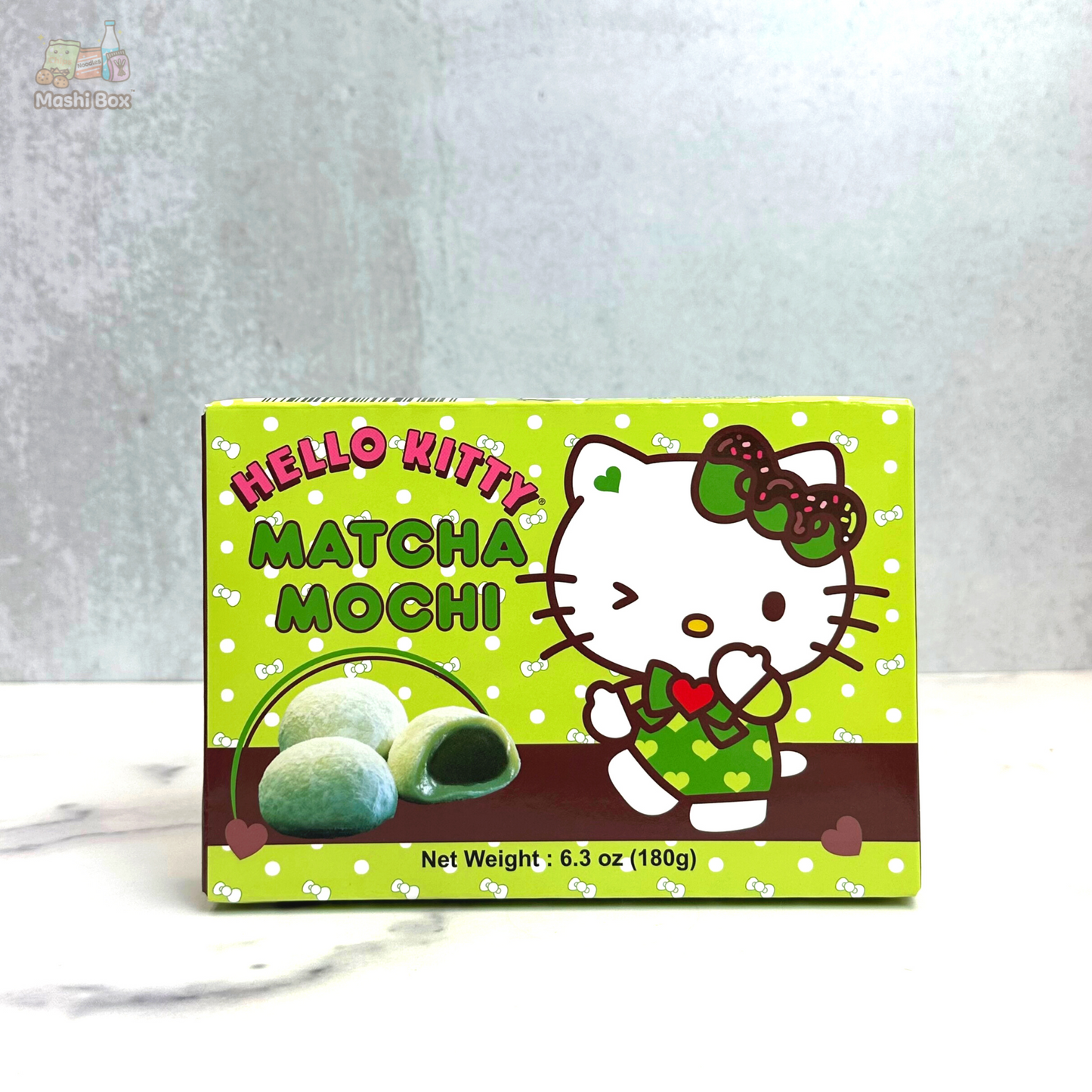 Hello Kitty Matcha Mochi