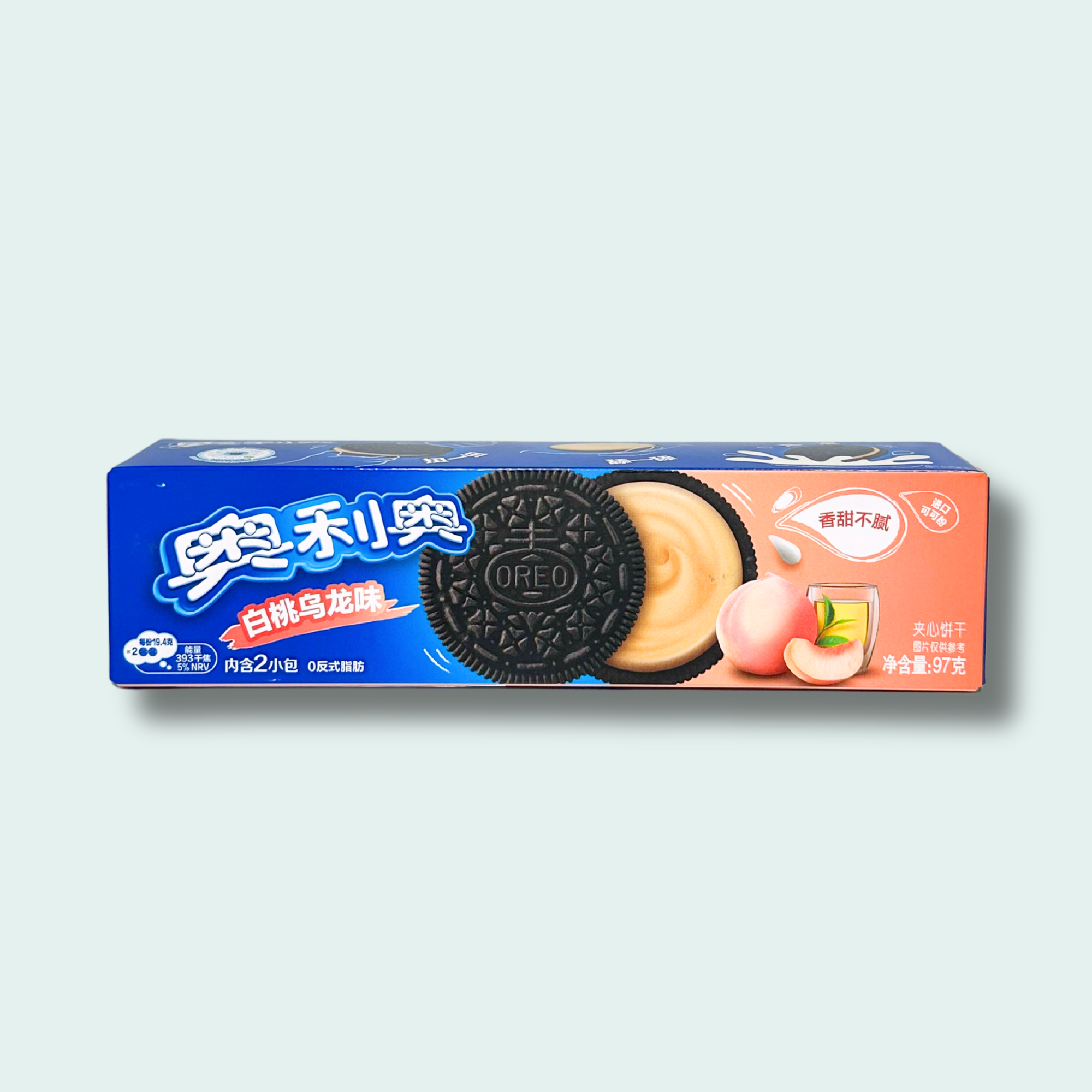 Peach Oolong Flavored Oreos