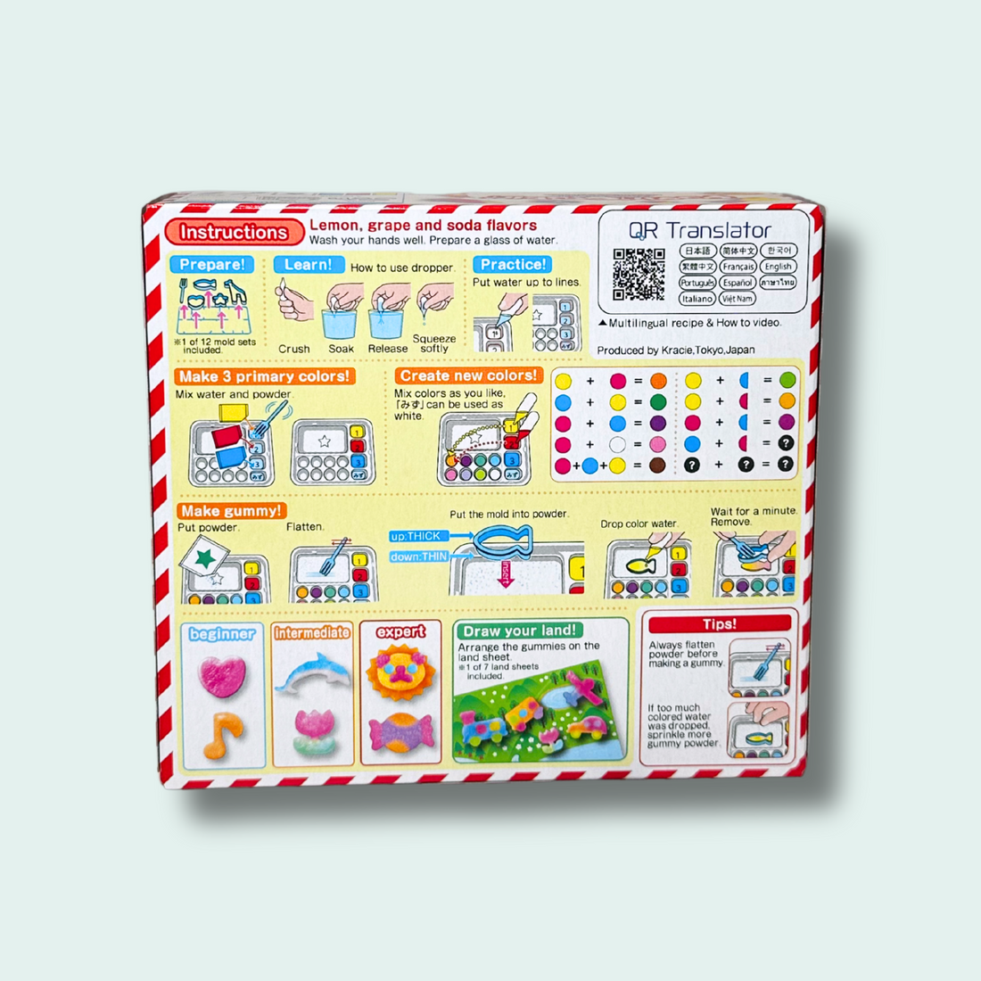 Popin Cookin Kawaii Gummyland DIY Candy Kit