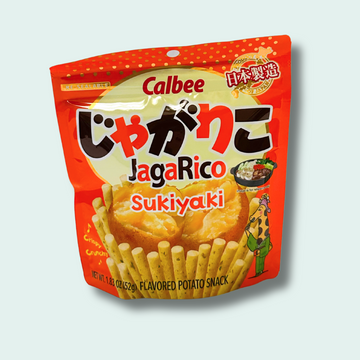 Sukiyaki Flavored JagaRico Potato Stick Snacks