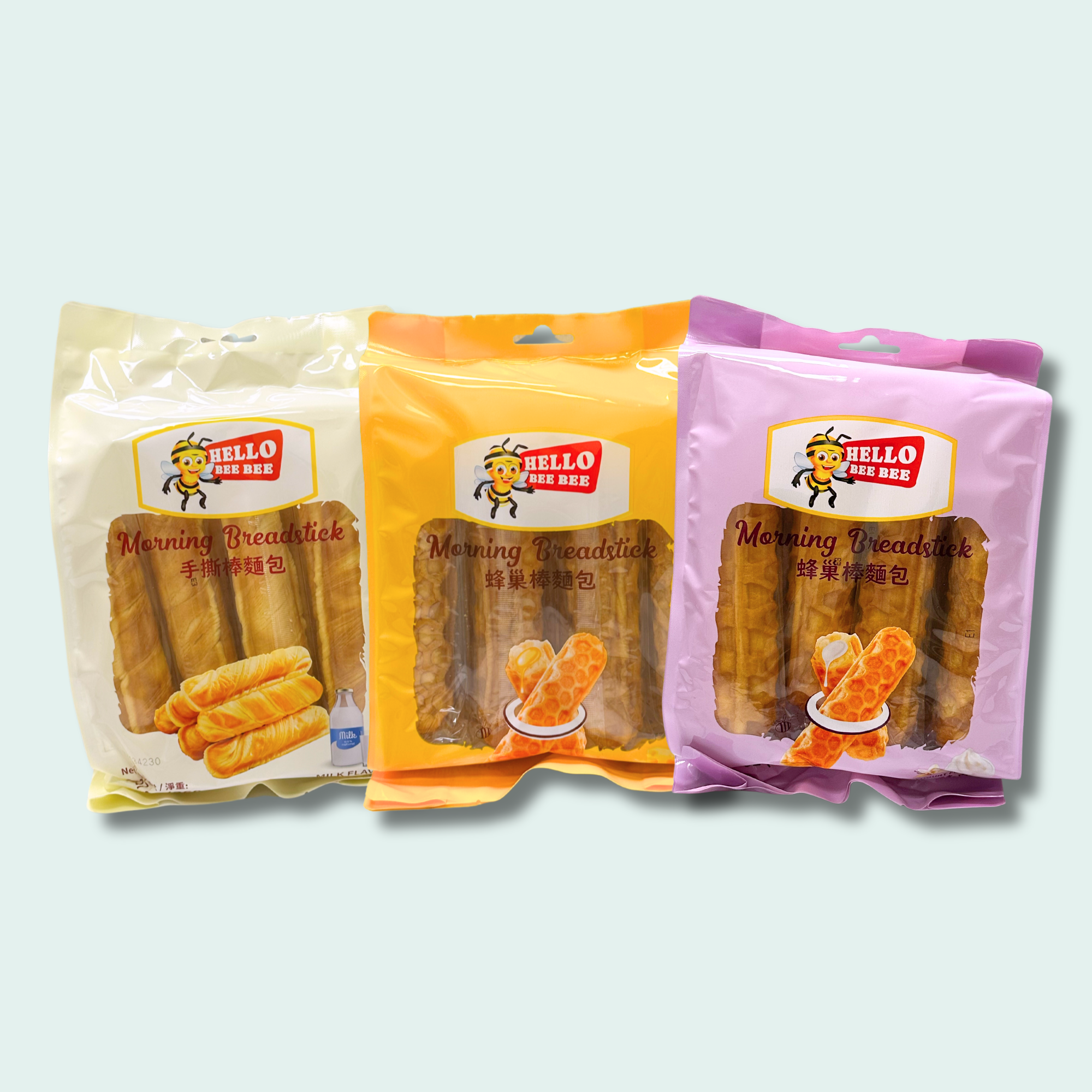 Flavored Waffle Breadsticks - 8 Individually Wrapped Pieces