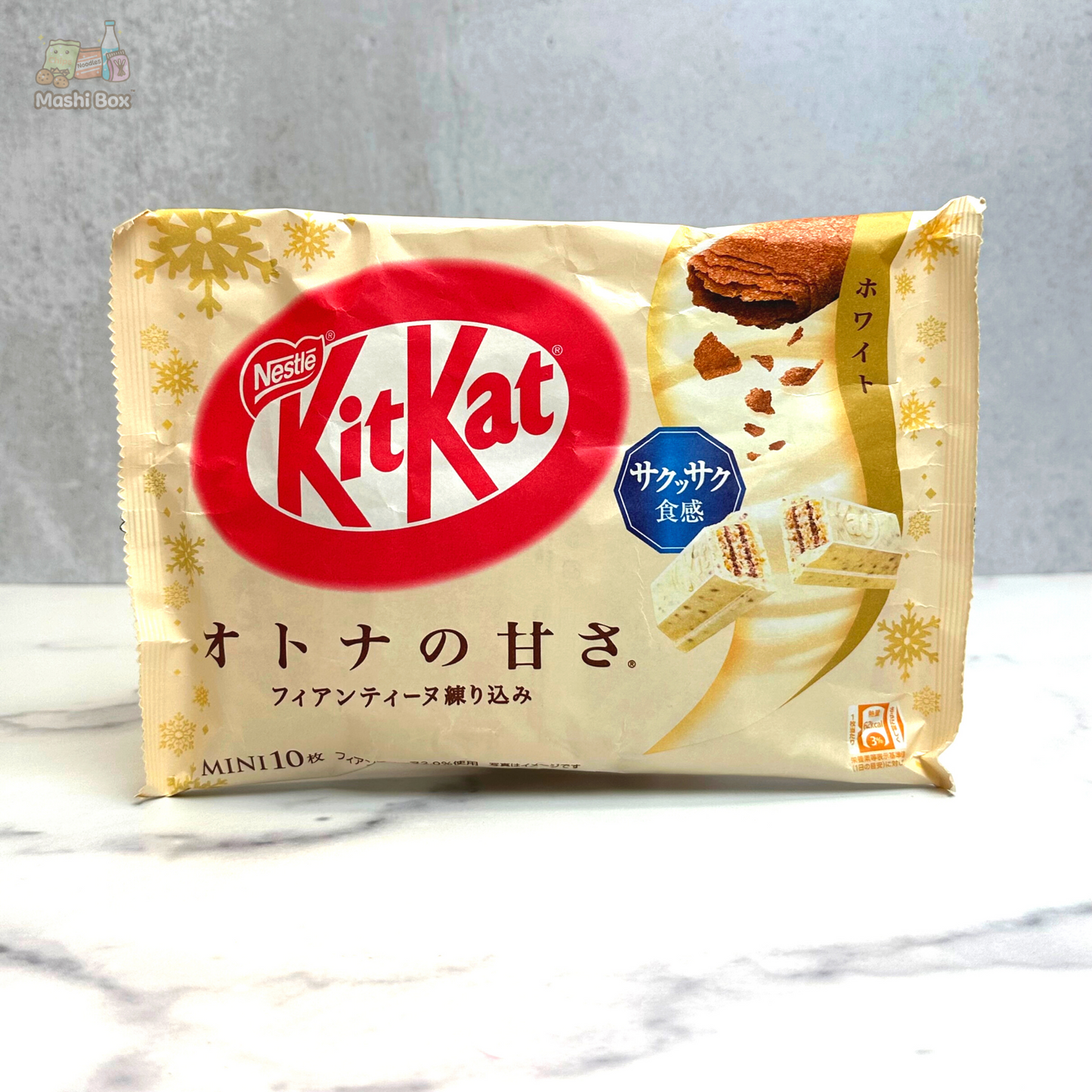 Japanese Kit Kat Mini Crepe White Chocolate Flavor