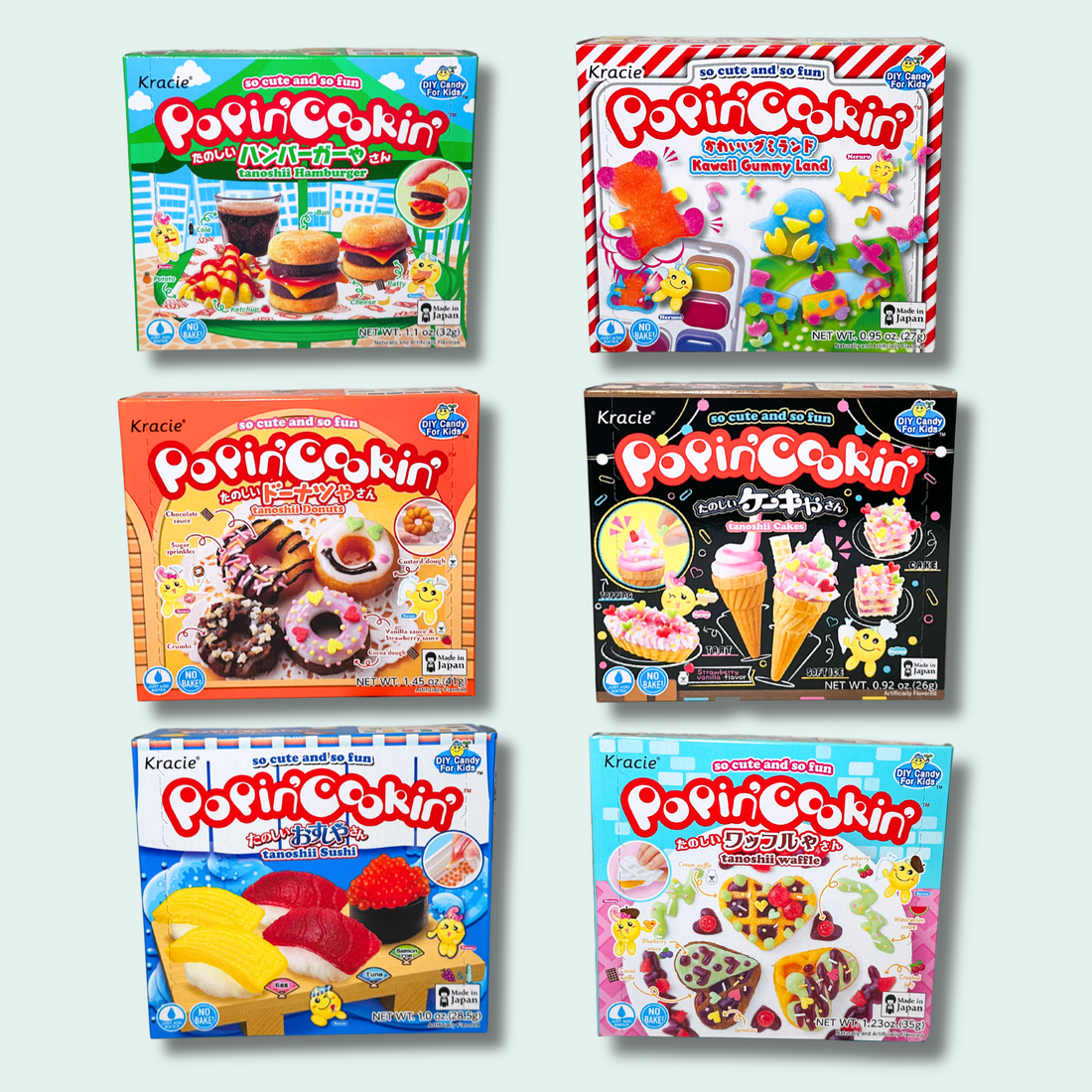 Popin Cookin DIY Candy Set (6 Pack)