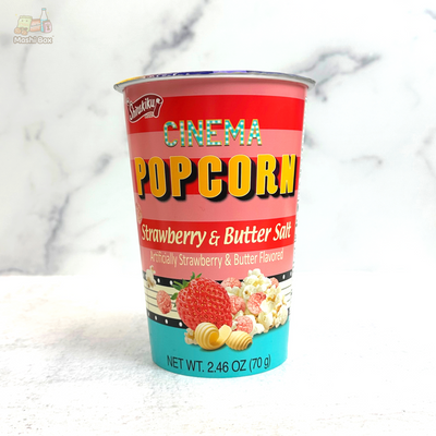 Shirakiku Strawberry & Butter Salt Cinema Popcorn