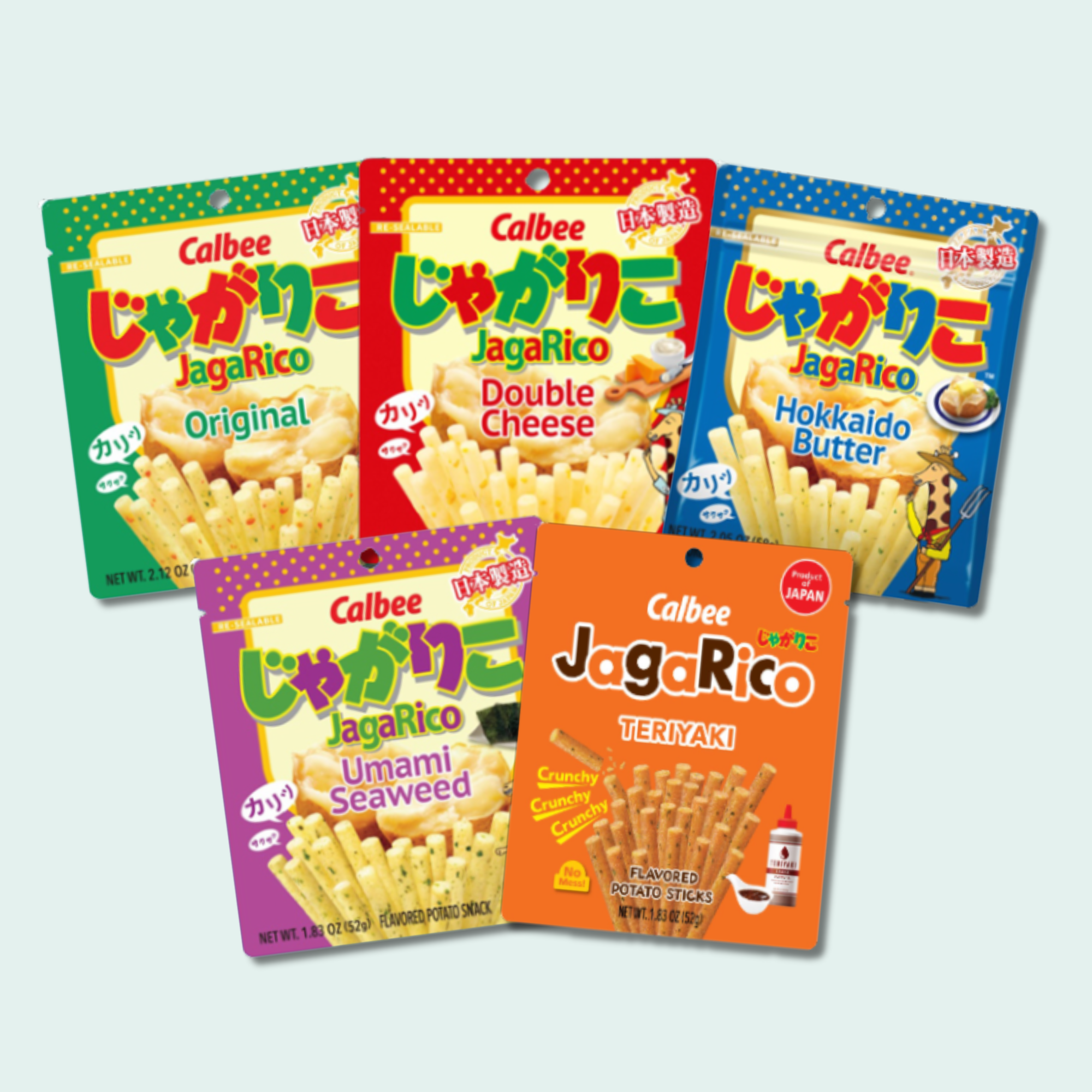 Jagarico Potato Stick Variety Pack