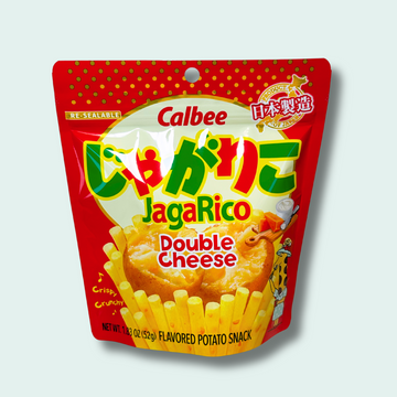 Double Cheese Flavored JagaRico Potato Stick Snacks