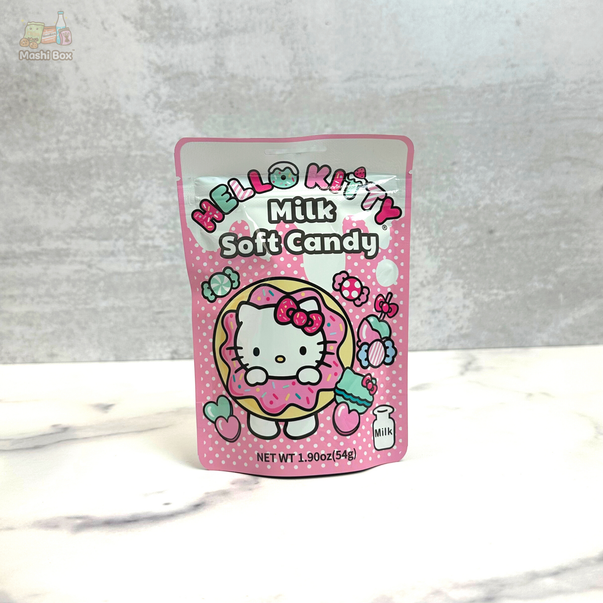 Hello Kitty Sanrio Chewy Milk Candy, 2 oz