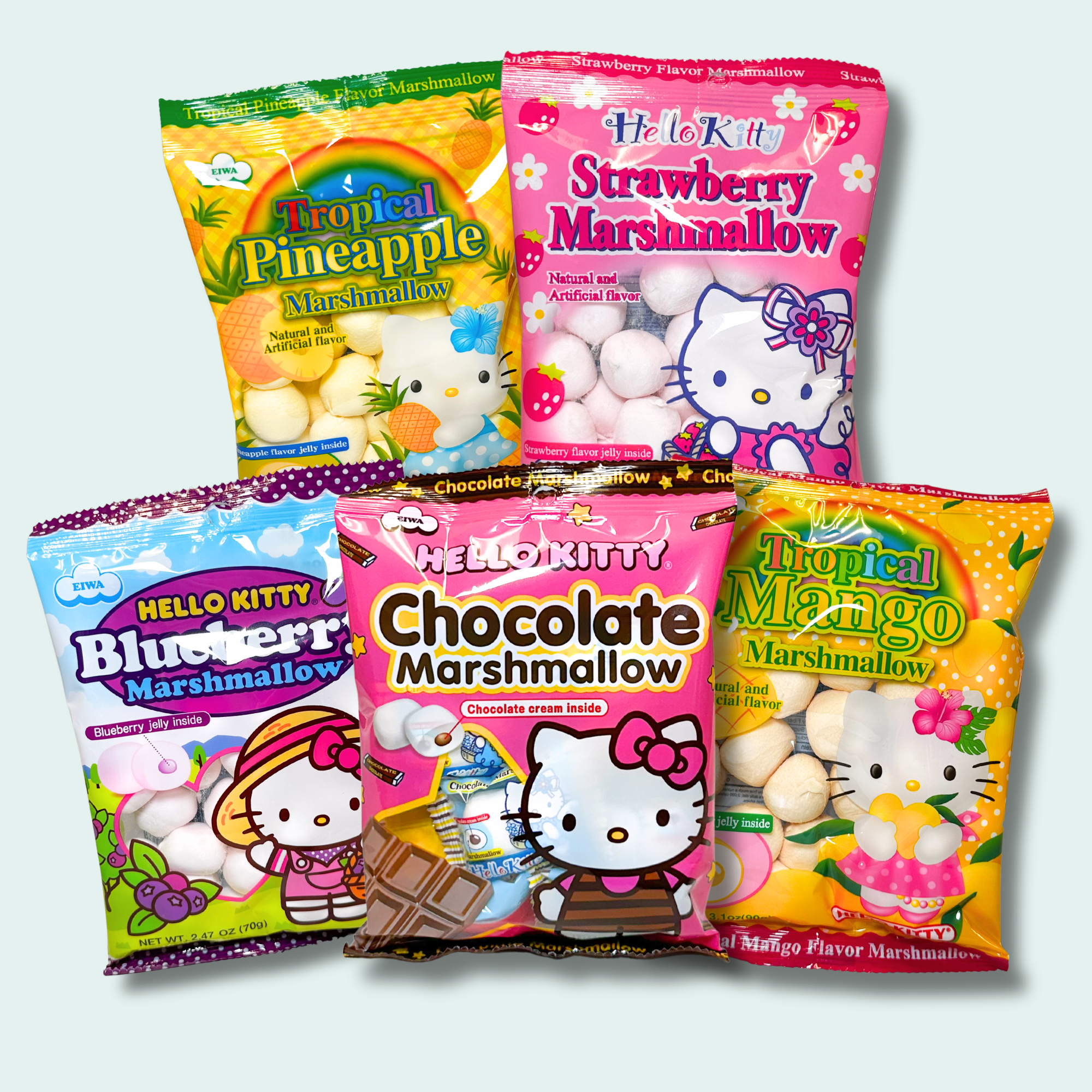 Assorted Hello Kitty Marshmallows