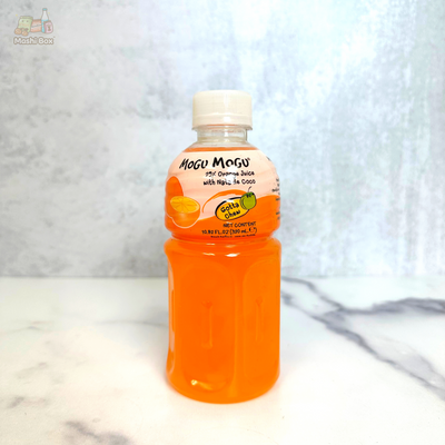Orange Flavor Mogu Mogu Juice with Nata de Coco (Halal)