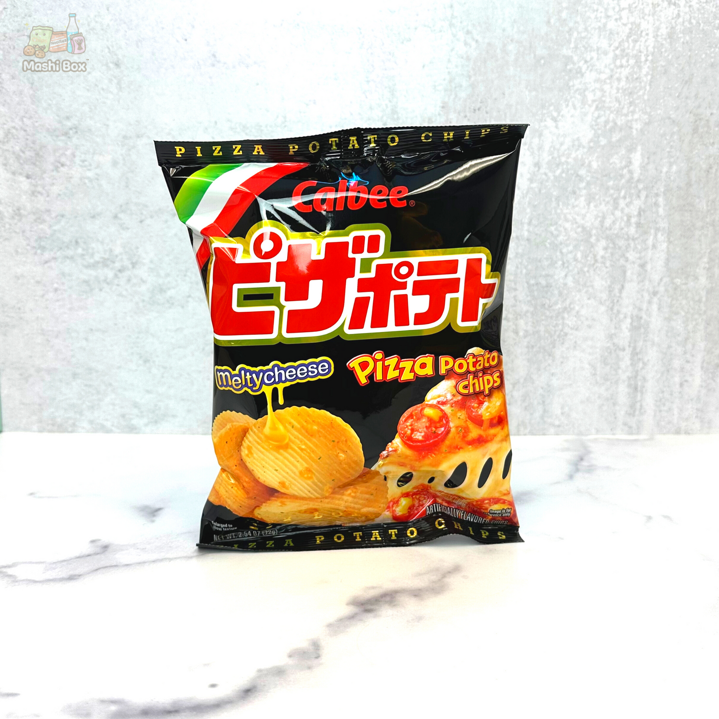 Calbee Melted Cheese Pizza Flavored Chips