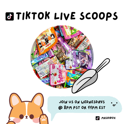 TikTok LIVE Asian Candy and Snack Scoops