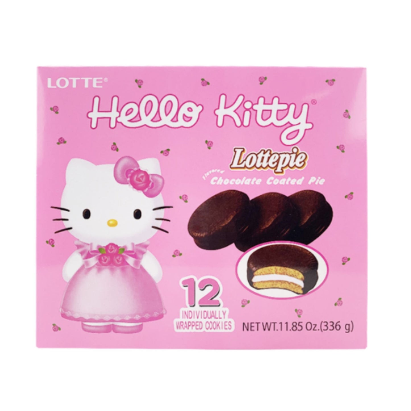 Hello Kitty Chocolate Coated Moonpie (12 pieces/box)