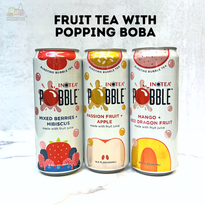 Fruit Tea with Popping Boba