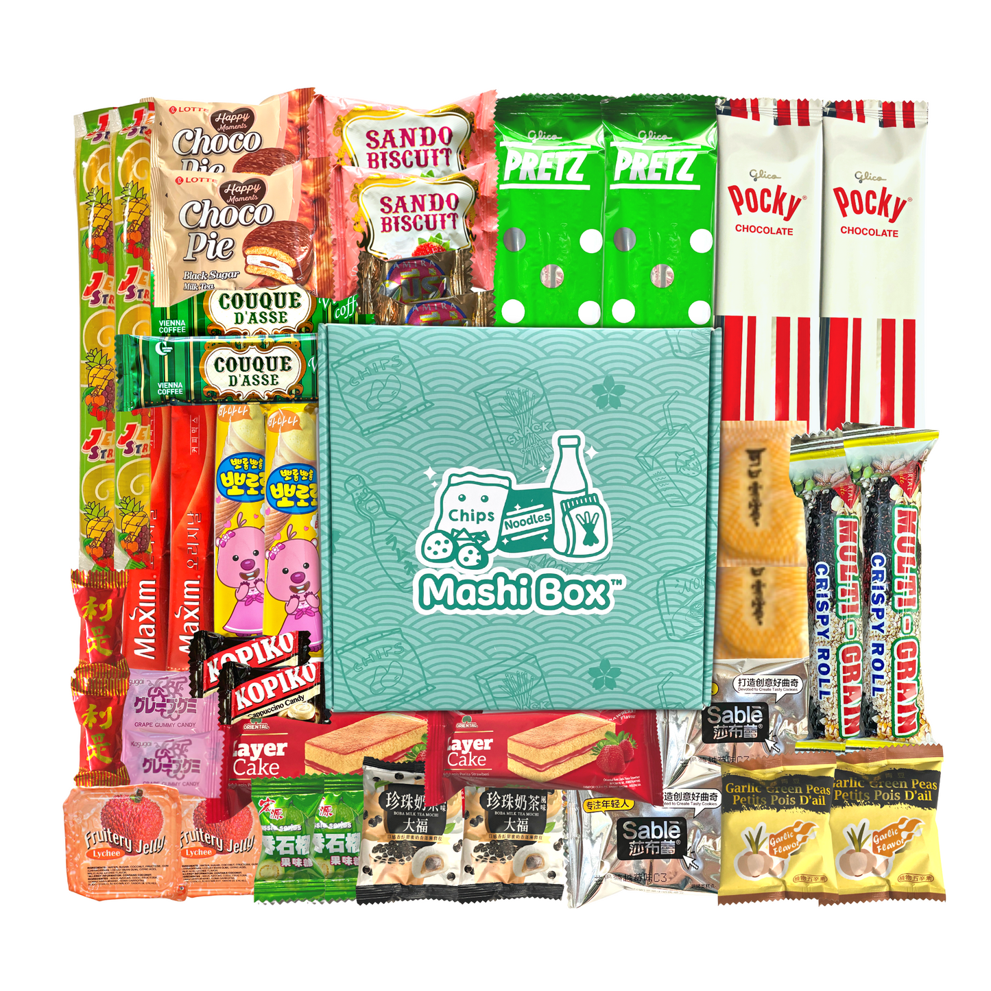 Asian Mystery Snack Box (40 Count)