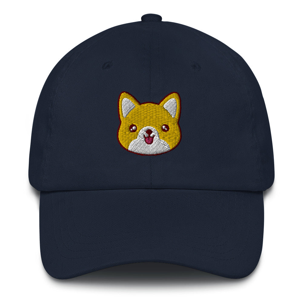 Corgi Embroidered Dad Hat