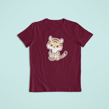 Boba Tiger Short Sleeve T-Shirt (Unisex)