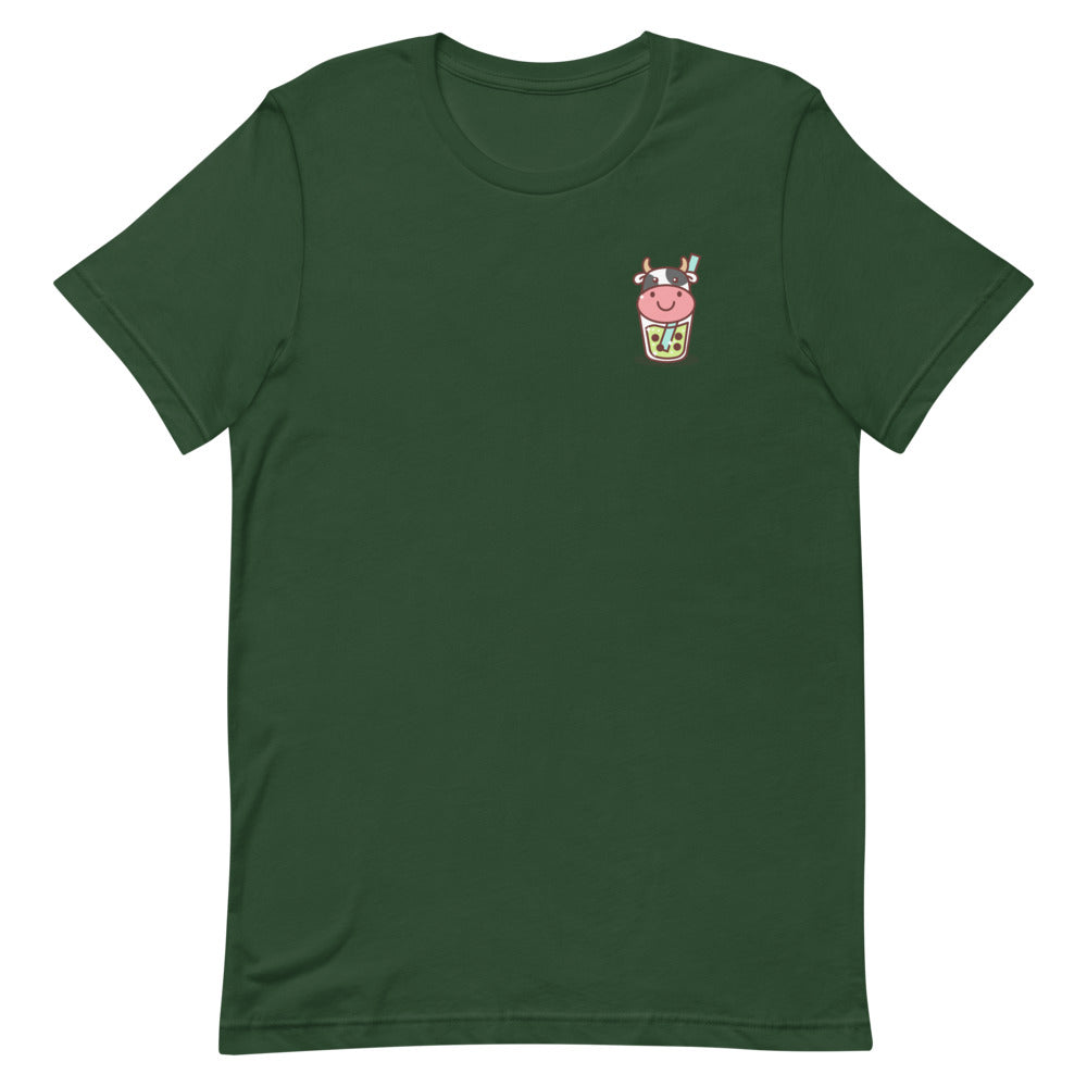 Boba Cow Short-Sleeve Unisex T-Shirt